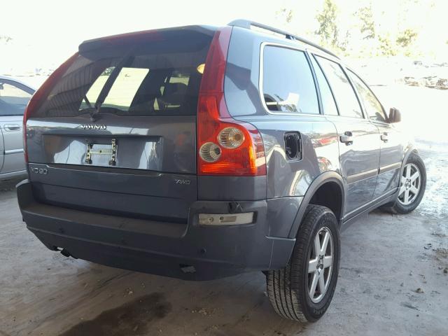 YV4CZ592761227545 - 2006 VOLVO XC90 GRAY photo 4