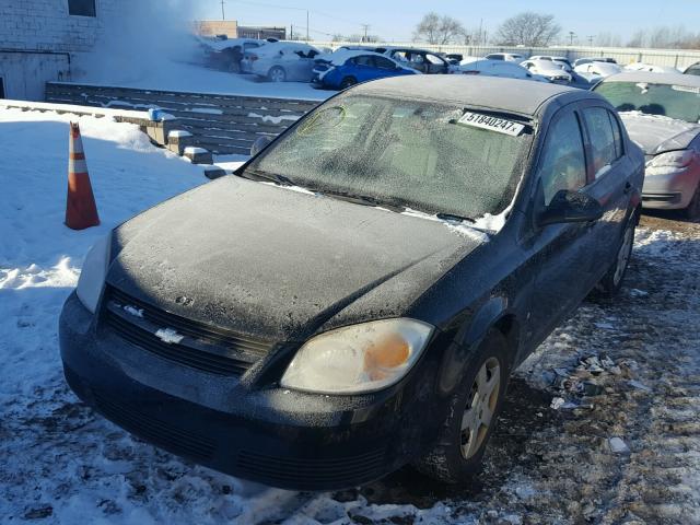 1G1AL55F777243403 - 2007 CHEVROLET COBALT LT CHARCOAL photo 2