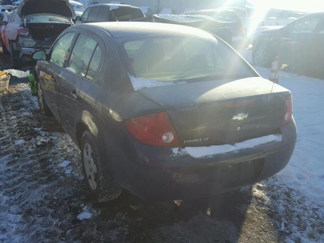 1G1AL55F777243403 - 2007 CHEVROLET COBALT LT CHARCOAL photo 3