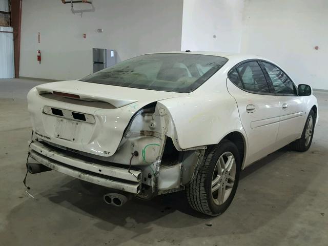 2G2WR554771111284 - 2007 PONTIAC GRAND PRIX Սպիտակ լուսանկար 4