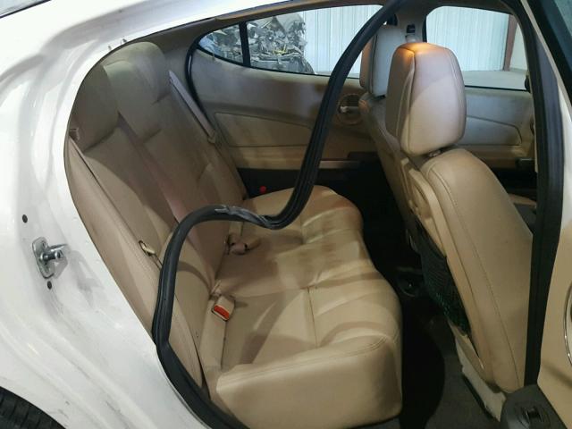 2G2WR554771111284 - 2007 PONTIAC GRAND PRIX Սպիտակ լուսանկար 6