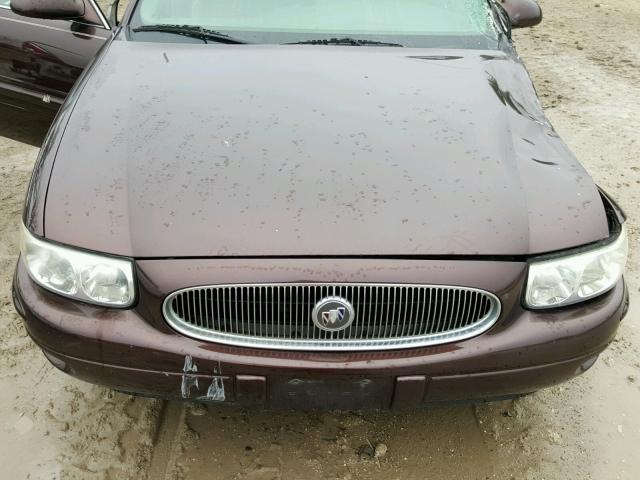 1G4HP54K71U162155 - 2001 BUICK LESABRE CU BROWN photo 7