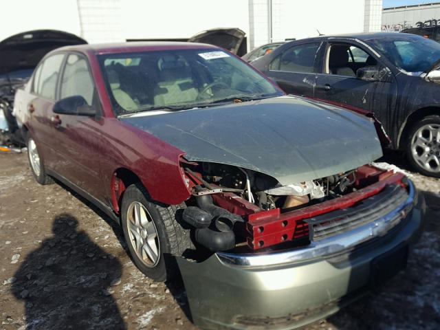 1G1ZT548X5F278140 - 2005 CHEVROLET MALIBU LS 红色 照片 1