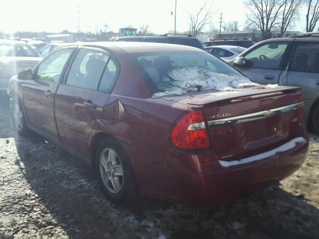 1G1ZT548X5F278140 - 2005 CHEVROLET MALIBU LS 红色 照片 3