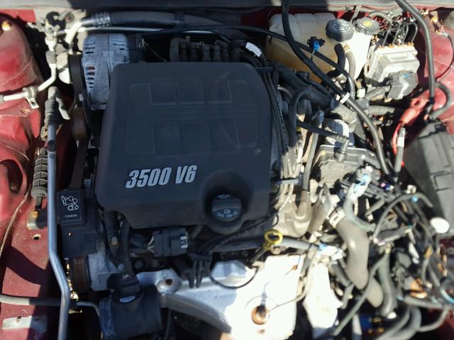 1G1ZT548X5F278140 - 2005 CHEVROLET MALIBU LS 红色 照片 7