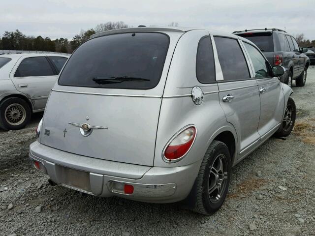 3A4FY58B46T339338 - 2006 CHRYSLER PT CRUISER SILVER photo 4