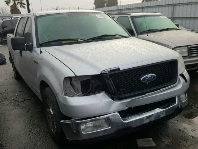 1FTPW12595KD48242 - 2005 FORD F150 SUPER SILVER photo 1