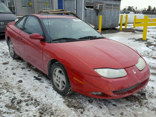 1G8ZY12722Z272350 - 2002 SATURN SC2 RED photo 1