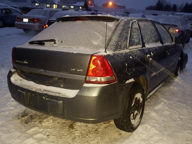 1G1ZT618X6F281017 - 2006 CHEVROLET MALIBU MAX 青色 照片 4