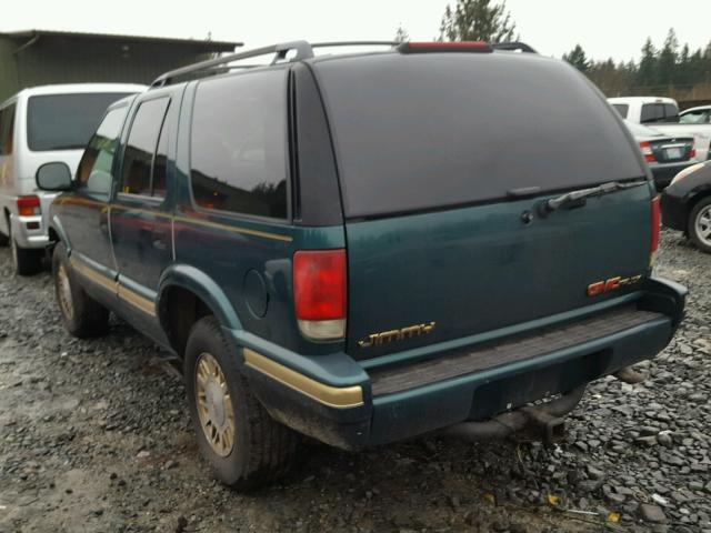 1GKDT13W7T2562506 - 1996 GMC JIMMY Կանաչ լուսանկար 3