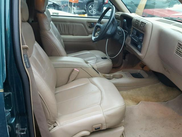 1GKDT13W7T2562506 - 1996 GMC JIMMY Կանաչ լուսանկար 5
