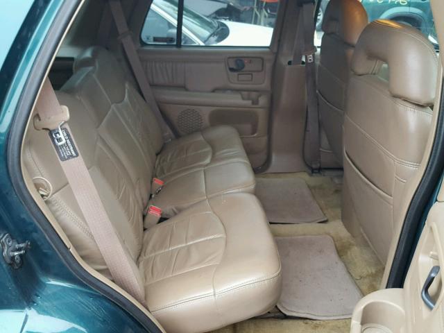 1GKDT13W7T2562506 - 1996 GMC JIMMY Կանաչ լուսանկար 6