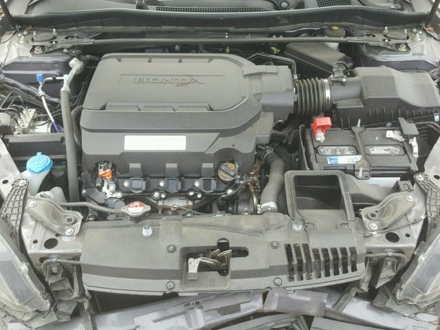 1HGCR3F82EA034512 - 2014 HONDA ACCORD EXL GRAY photo 7