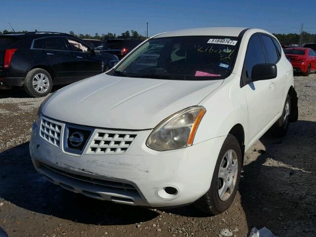 JN8AS58T38W301384 - 2008 NISSAN ROGUE S WHITE photo 2