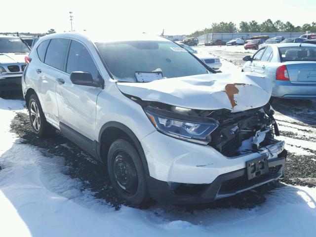 2HKRW6H35HH202290 - 2017 HONDA CR-V LX WHITE photo 1