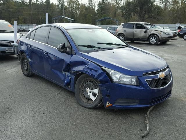 1G1PC5SHXC7337317 - 2012 CHEVROLET CRUZE LS BLUE photo 1