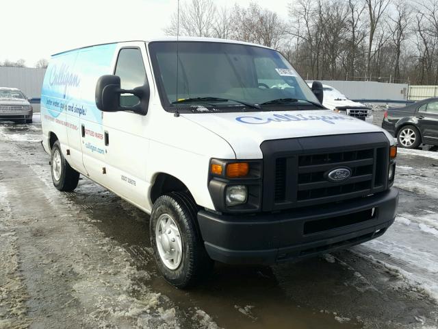 1FTNE2EW1BDA38445 - 2011 FORD ECONOLINE WHITE photo 1