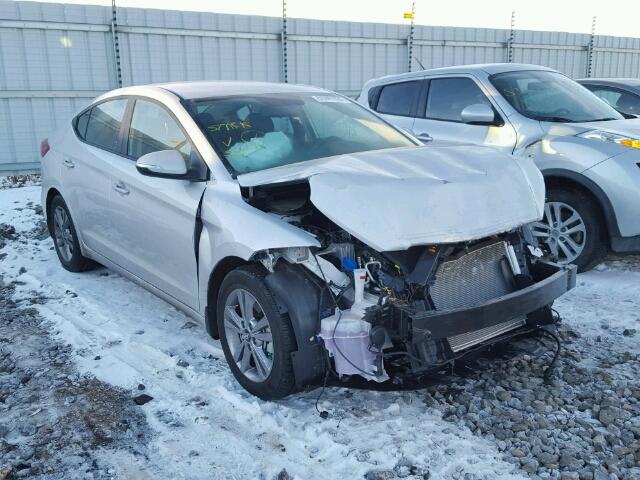 KMHD84LF8HU426407 - 2017 HYUNDAI ELANTRA SE SILVER photo 1