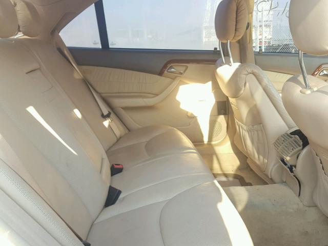 WDBNG70J41A169015 - 2001 MERCEDES-BENZ S 430 GOLD photo 6