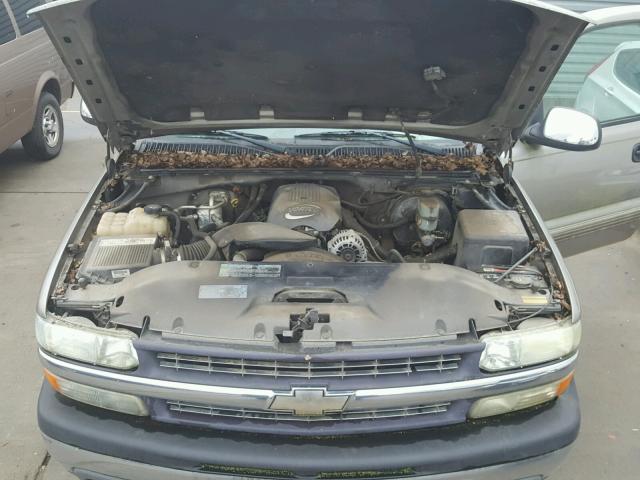 1GCEK19T52E275338 - 2002 CHEVROLET SILVERADO GOLD photo 7