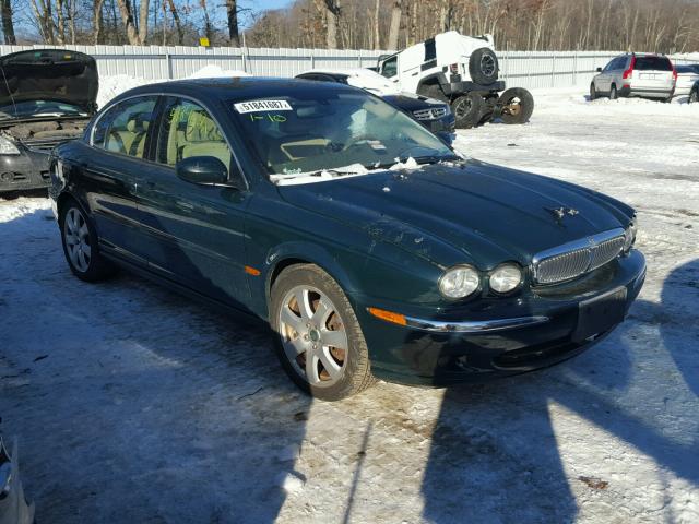 SAJEA51C54WD58047 - 2004 JAGUAR X-TYPE 3.0 GREEN photo 1