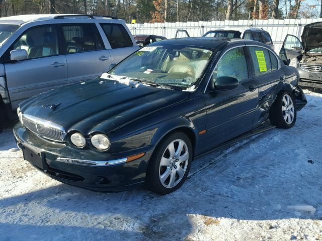 SAJEA51C54WD58047 - 2004 JAGUAR X-TYPE 3.0 GREEN photo 2