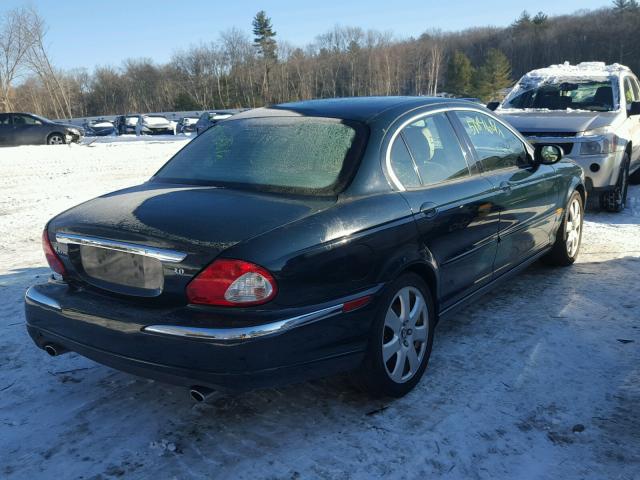 SAJEA51C54WD58047 - 2004 JAGUAR X-TYPE 3.0 GREEN photo 4