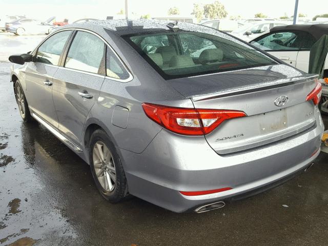 5NPE34AF5GH382823 - 2016 HYUNDAI SONATA SPO GRAY photo 3