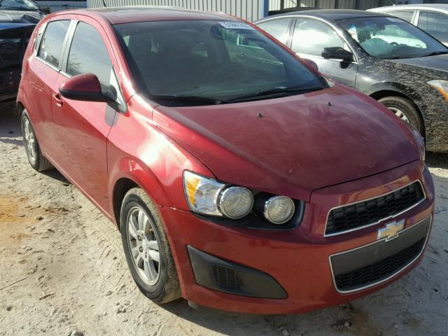 1G1JC6SB7E4149527 - 2014 CHEVROLET SONIC LT RED photo 1