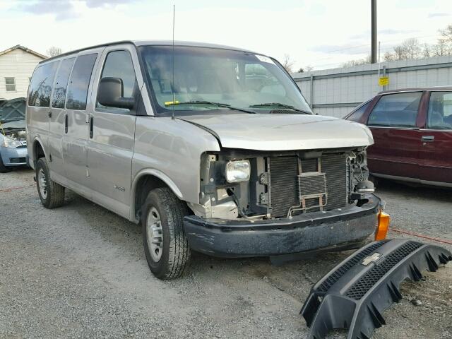 1GNGG25U841178621 - 2004 CHEVROLET EXPRESS G2 TAN photo 1