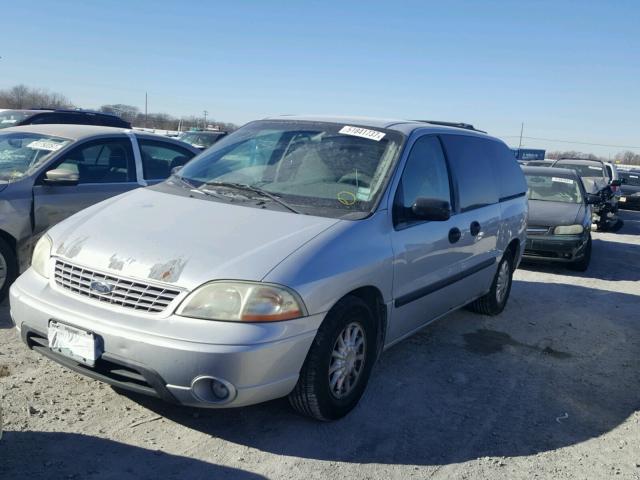 2FMZA51422BA75671 - 2002 FORD WINDSTAR L GRAY photo 2