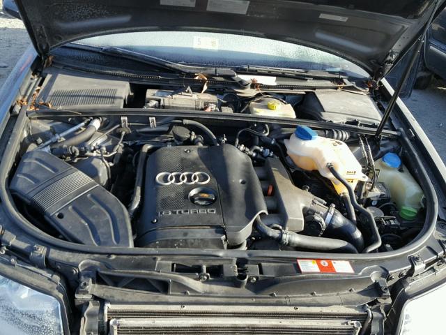 WAULC68E14A185406 - 2004 AUDI A4 1.8T QU GRAY photo 7