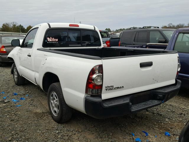 5TFNX4CN4BX004062 - 2011 TOYOTA TACOMA WHITE photo 3