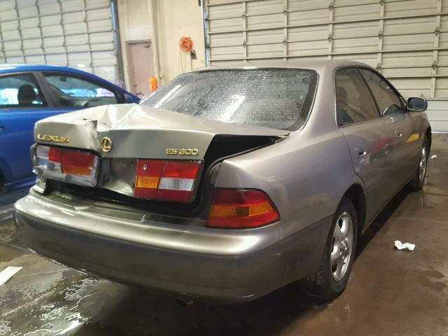 JT8BF22G9V0001358 - 1997 LEXUS ES 300 TAN photo 4