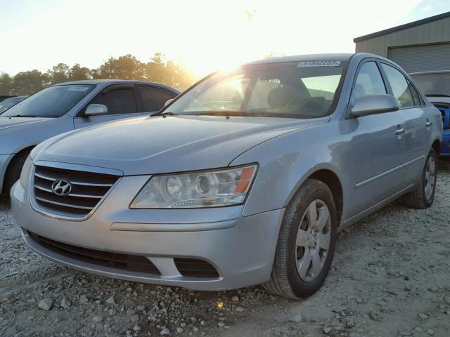 5NPET4AC0AH596423 - 2010 HYUNDAI SONATA GLS SILVER photo 2