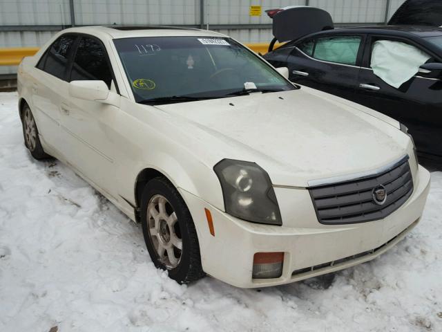 1G6DM577340113293 - 2004 CADILLAC CTS WHITE photo 1