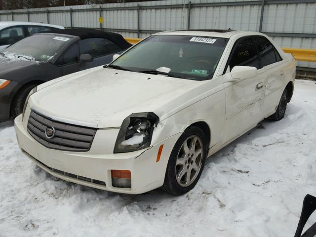 1G6DM577340113293 - 2004 CADILLAC CTS WHITE photo 2