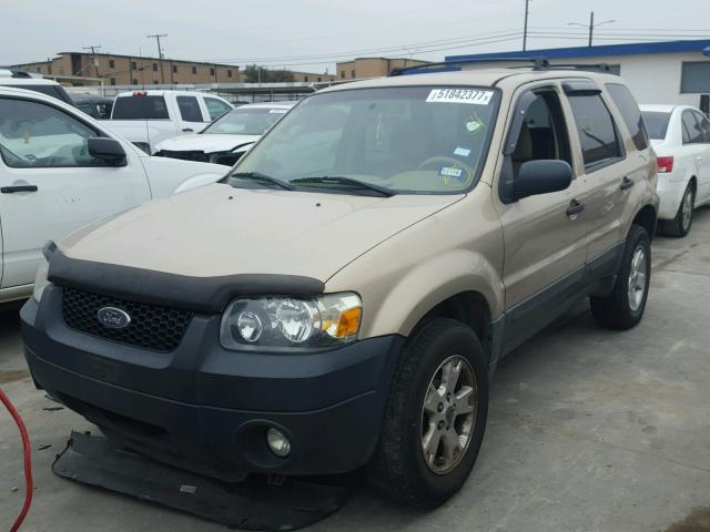 1FMYU03137KB89345 - 2007 FORD ESCAPE XLT BROWN photo 2