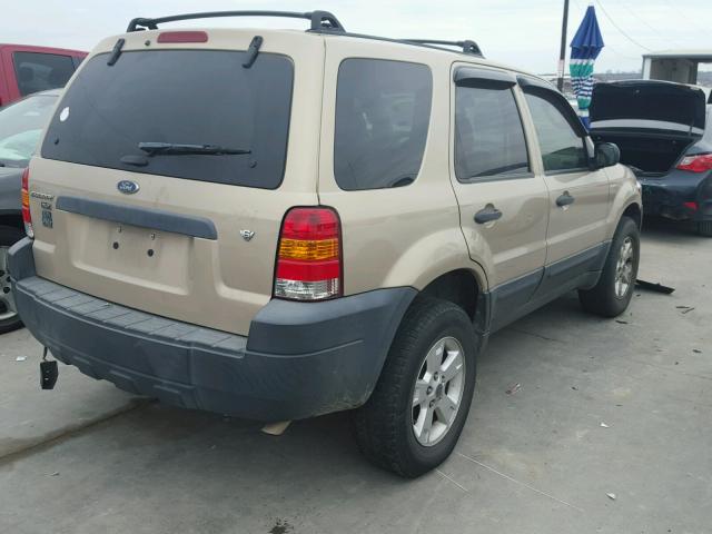 1FMYU03137KB89345 - 2007 FORD ESCAPE XLT BROWN photo 4