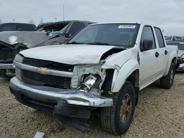 1GCDT136568110843 - 2006 CHEVROLET COLORADO WHITE photo 2