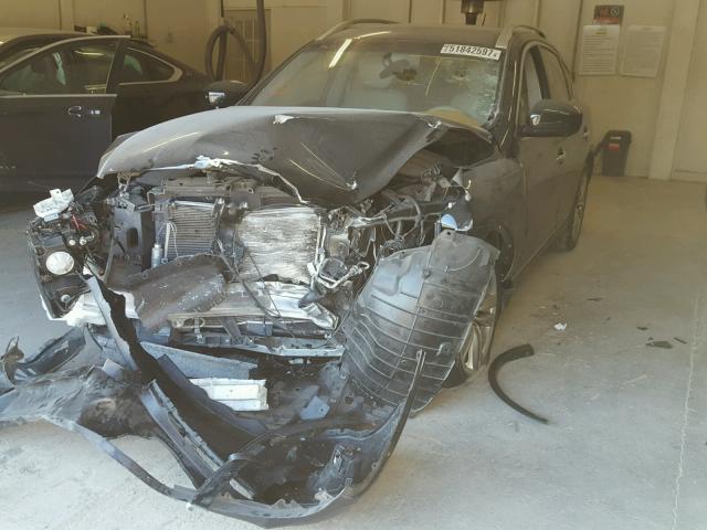 JN1AJ0HP8BM801793 - 2011 INFINITI EX35 BASE BLACK photo 2