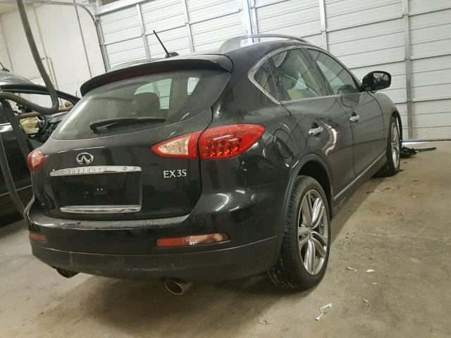 JN1AJ0HP8BM801793 - 2011 INFINITI EX35 BASE BLACK photo 4