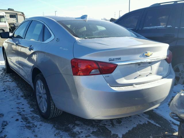 2G1105S35H9158756 - 2017 CHEVROLET IMPALA LT GRAY photo 3