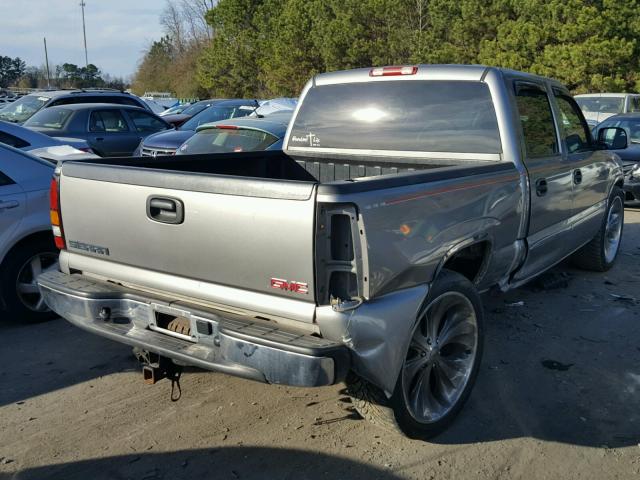 2GTEC13VX71135110 - 2007 GMC NEW SIERRA GRAY photo 4