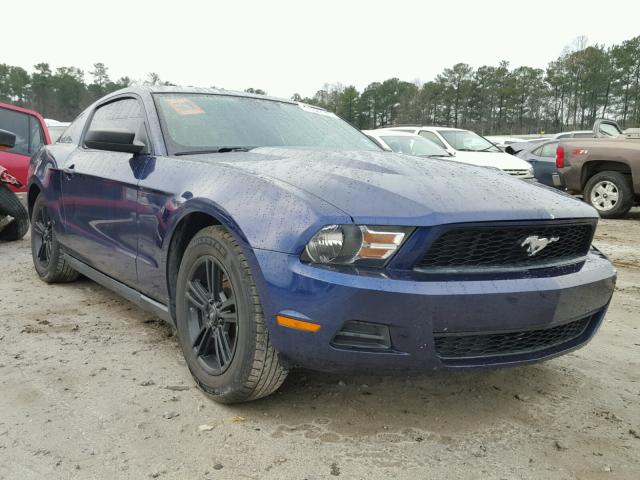 1ZVBP8AMXC5274640 - 2012 FORD MUSTANG BLUE photo 1