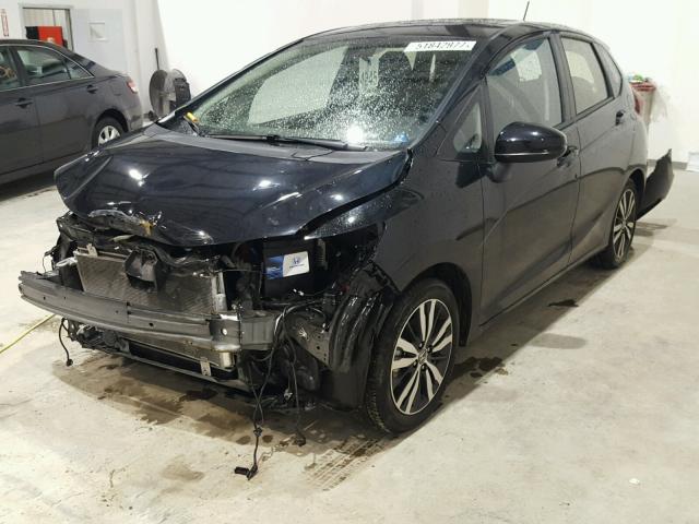 JHMGK5H74GX032831 - 2016 HONDA FIT EX BLACK photo 2