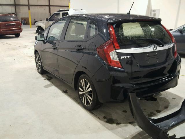 JHMGK5H74GX032831 - 2016 HONDA FIT EX BLACK photo 3