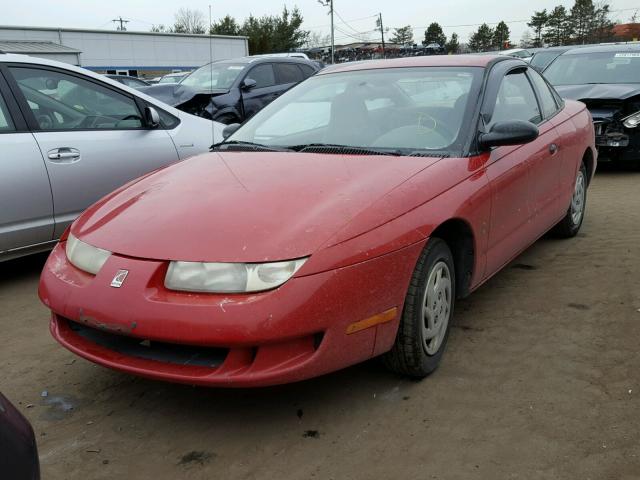 1G8ZN1287XZ355572 - 1999 SATURN SC1 RED photo 2