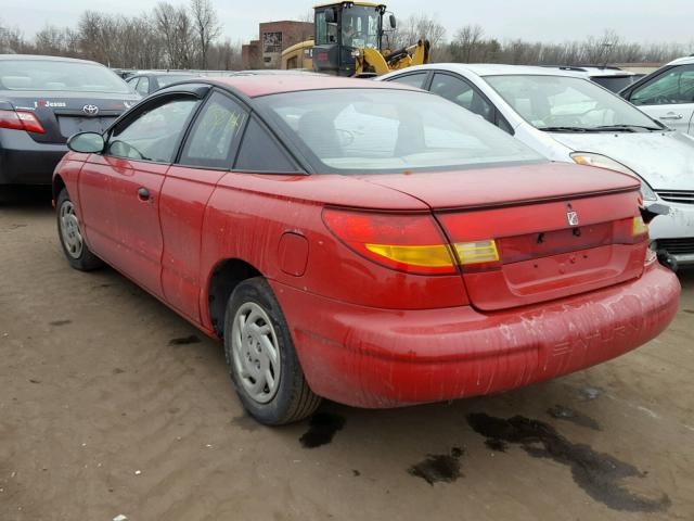 1G8ZN1287XZ355572 - 1999 SATURN SC1 RED photo 3