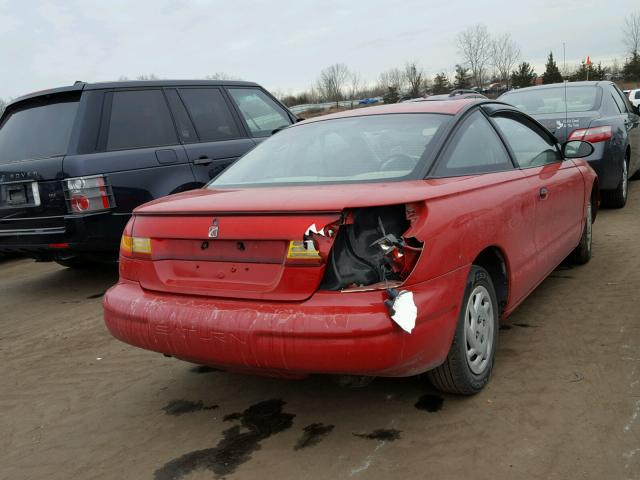 1G8ZN1287XZ355572 - 1999 SATURN SC1 RED photo 4